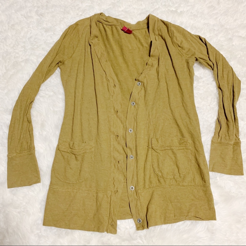 Mustard Cardigan